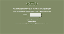 Desktop Screenshot of admin.wimpen.com